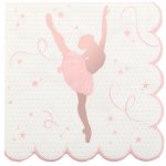 Santex 6700 - 5, sachet de 20 petites serviettes ballerine