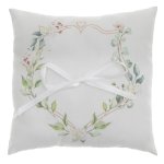 Santex 6840 - 10, coussin mariage végétal Santex 6840 - 10, coussin mariage végétal