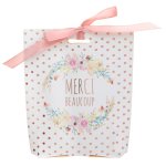 Santex 7386 - 99, sachet de 6 boites � drag�es mariage fleuri