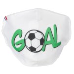 Masque lavable tissu imprim foot