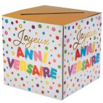 Santex 7510 - 99, tirelire anniversaire ballon mtallis multicolore