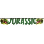 Santex 7538 - 99, banderole dinosaure t - rex jurassic 5m