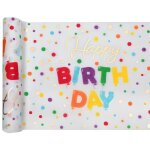 Santex 7613 - 99 - 30, chemin de table happy birthday ballon métal 3m Santex 7613 - 99 - 30, chemin de table happy birthday ballon métal 3m
