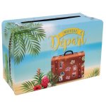 Santex 7672 - 99, petite tirelire valise retraite multicolore