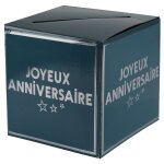 Santex 7987 - 47, tirelire anniversaire star d'un jour, bleu canard / argent Santex 7987 - 47, tirelire anniversaire star d'un jour, bleu canard / argent