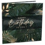 Santex 8541 - 10, livre d'or anniversaire birthday jungle