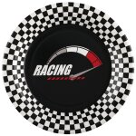 Santex 8828 - 99, paquet de 10 assiettes formule 1 racing 22, 5cm Santex 8828 - 99, paquet de 10 assiettes formule 1 racing 22, 5cm