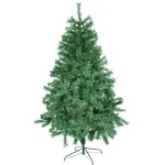 Sapin de no�l artificiel 43663 pied m�tal luxe, vert 428 branches, 1m50