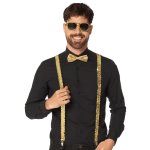 Set accessoires (lunettes, bretelles, noeud pap), or Set accessoires (lunettes, bretelles, noeud pap), or