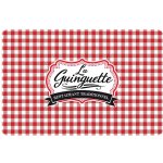 Set de table pvc rectangle la guinguette