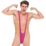 Slip mankini rose