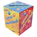 Tirelire co anniversaire pop multicolore