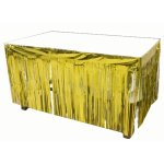 Tour de table m�tallis� 4, 20m, or