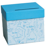 Urne carton ocan tropiques