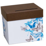Urne carton papillons / libellules