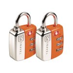 Lot de 2 cadenas  code tsa go travel