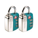 Lot de 2 cadenas  code tsa go travel