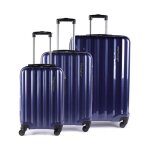 Set de 3 valises rigides 4 roulettes selecta metzelder