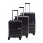 Set de 3 valises rigides 8 roulettes carat metzelder