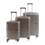Set de 3 valises rigides 8 roulettes titane2. 0 metzelder Set de 3 valises rigides 8 roulettes titane2. 0 metzelder
