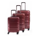 Set de 3 valises rigides 8 roulettes triomphe metzelder