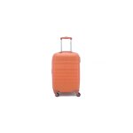 Valise cabine rigide 4 roulettes orange little marcel