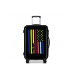 Valise cabine rigide 8 roulettes flag little marcel