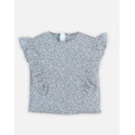Blouse imprim� feuri