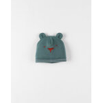 Bonnet nouky en tricot, vert