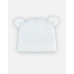 Bonnet en tricot, blanc