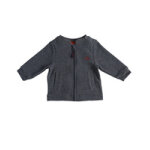 Cardigan en molleton