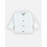Cardigan en tricot, blanc
