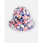 Chapeau rversible avec fleurs