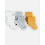 Coffret chaussons mousse jaune