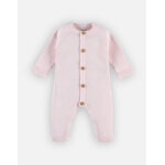 Combinaison en tricot, rose clair