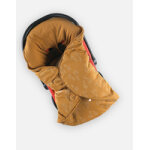 Couverture promenade en jersey bio, ocre