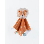 Doudou babou en veloudoux, caramel