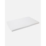 Drap housse pour matelas lit de voyage, �cru