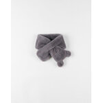 Echarpe en groloudoux ; , anthracite