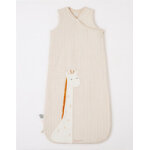 Gigoteuse 90 - 110 cm tiga en veloudoux, beige