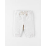 Pantalon confort jogging en sweatoloudoux, beige