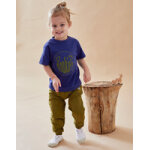 Pantalon jogging en molleton, kaki
