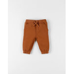 Pantalon jogging en sweatoloudoux, caramel