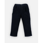 Pantalon en velours ctel, bleu marine