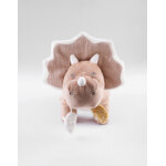 Peluche d'activits popsie en veloudoux ; et mousseline de coton, rose poudr