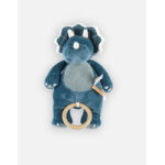 Peluche mini musicale ops en veloudoux, bleu