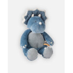 Peluche small ops en veloudoux, bleu