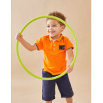 Polo en coton piqué, orange Polo en coton piqué, orange