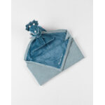 Ma premi�re couverture ops en veloudoux, bleu