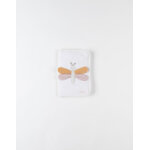 Protge carnet de sant libellule en jersey, cru